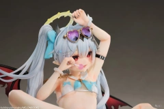 MIYABI x PURE Chihiro Illustration Silver-haired Girl Summer Ver. 1/6 Scale Figure
