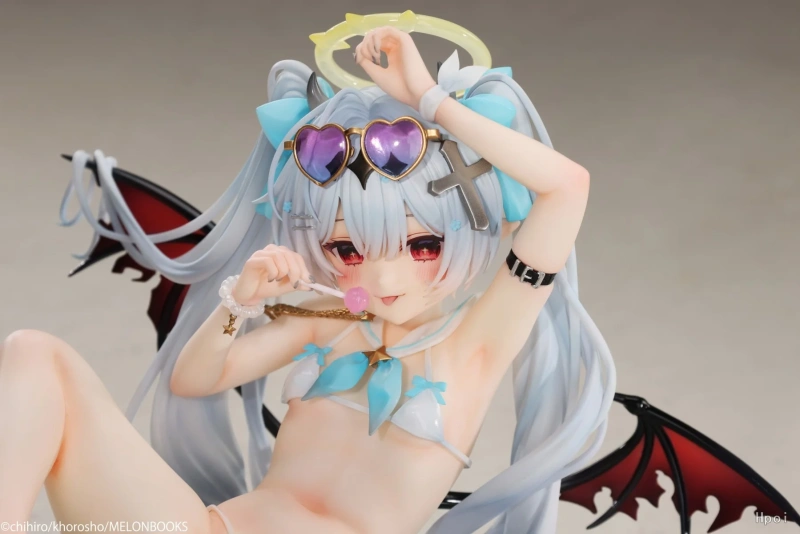 MIYABI x PURE Chihiro Illustration Silver-haired Girl Summer Ver. 1/6 Scale Figure