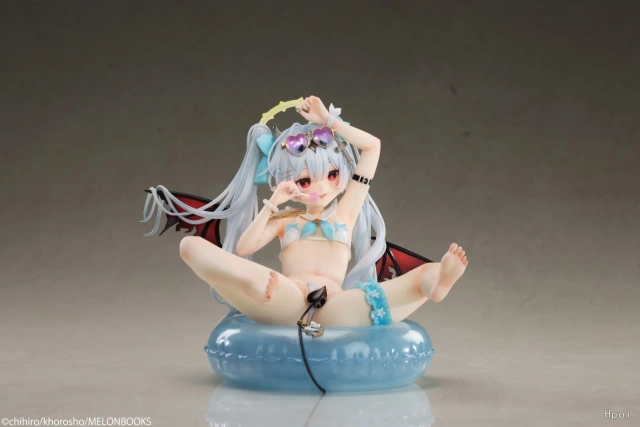 MIYABI x PURE Chihiro Illustration Silver-haired Girl Summer Ver. 1/6 Scale Figure
