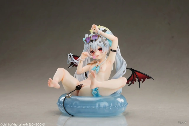 MIYABI x PURE Chihiro Illustration Silver-haired Girl Summer Ver. 1/6 Scale Figure