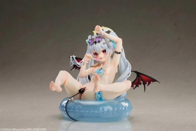 MIYABI x PURE Chihiro Illustration Silver-haired Girl Summer Ver. 1/6 Scale Figure