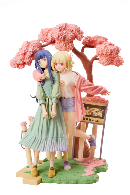 Aniplex Lycoris Recoil Nishikigi Chisato and Inoue Takina Haru Ver. Non-scale Figure