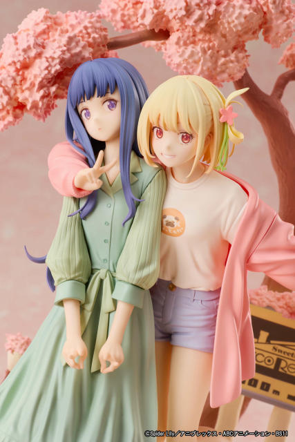 Aniplex Lycoris Recoil Nishikigi Chisato and Inoue Takina Haru Ver. Non-scale Figure