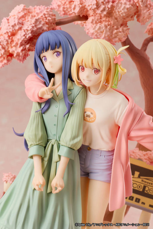 Aniplex Lycoris Recoil Nishikigi Chisato and Inoue Takina Haru Ver. Non-scale Figure