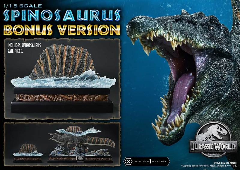 Prime 1 Studio Legacy Museum Collection Jurassic World Rebirth Spinosaurus LMCJWF-06 LMCJWF-06S