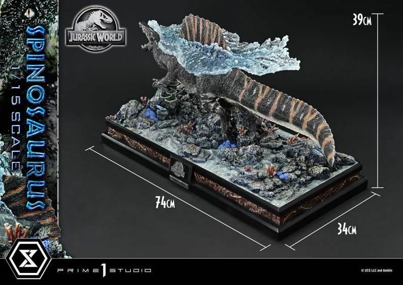 Prime 1 Studio Legacy Museum Collection Jurassic World Rebirth Spinosaurus LMCJWF-06 LMCJWF-06S