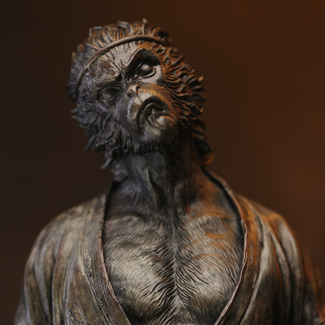 (In Stock) Manas SUM Indignation 1/6 Bronze Ver. Statue