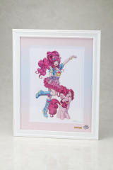 Kotobukiya My Little Pony Equestria Girls Framed Character Art Twilight Sparkle x Pinkie Pie