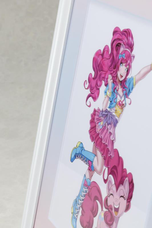 Kotobukiya My Little Pony Equestria Girls Framed Character Art Twilight Sparkle x Pinkie Pie