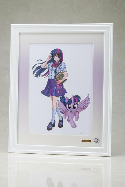 Kotobukiya My Little Pony Equestria Girls Framed Character Art Twilight Sparkle x Pinkie Pie