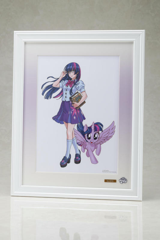 Kotobukiya My Little Pony Equestria Girls Framed Character Art Twilight Sparkle x Pinkie Pie
