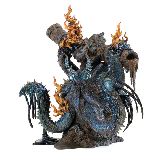 Capcom Figure Builder Creator's Model Monster Hunter Wilds Hell Flame Octopus Nu Udra Figure
