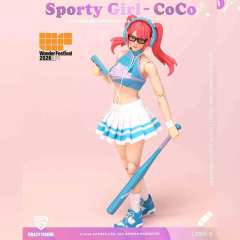 Crazy Figure Sports Girl Cocoa Action Figure 2026 Wonder Festival USA Exclusive