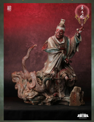 Manas SUM The Twenty-Eight Mansions Series Horn Constellation Wood Dragon 1/4 Scale Painted Edition with Inscribed Stone Tablet