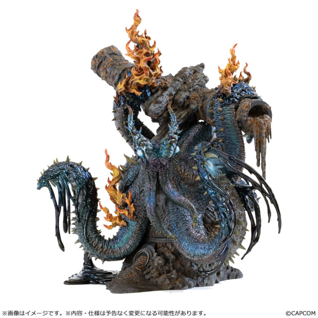 Capcom Figure Builder Creator's Model Monster Hunter Wilds Hell Flame Octopus Nu Udra Figure