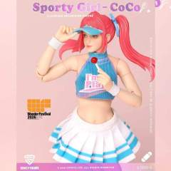 Crazy Figure Sports Girl Cocoa Action Figure 2026 Wonder Festival USA Exclusive
