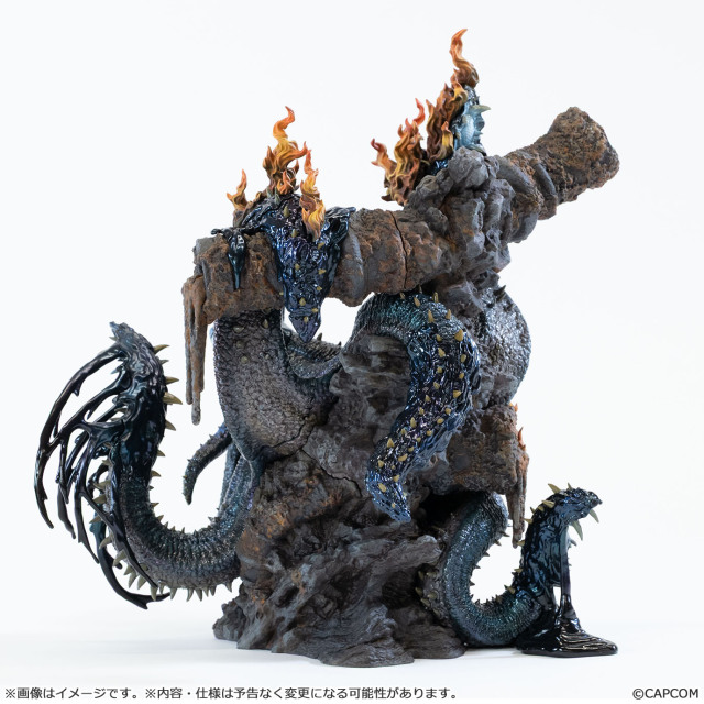 Capcom Figure Builder Creator's Model Monster Hunter Wilds Hell Flame Octopus Nu Udra Figure