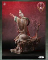 Manas SUM The Twenty-Eight Mansions Series Horn Constellation Wood Dragon 1/4 Scale Painted Edition with Inscribed Stone Tablet