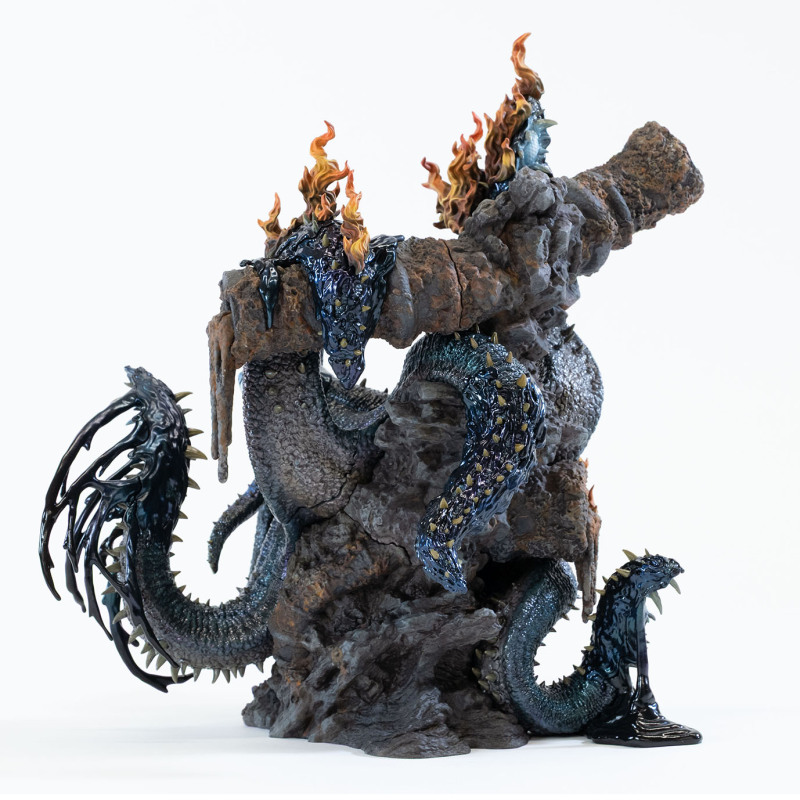 Capcom Figure Builder Creator's Model Monster Hunter Wilds Hell Flame Octopus Nu Udra Figure