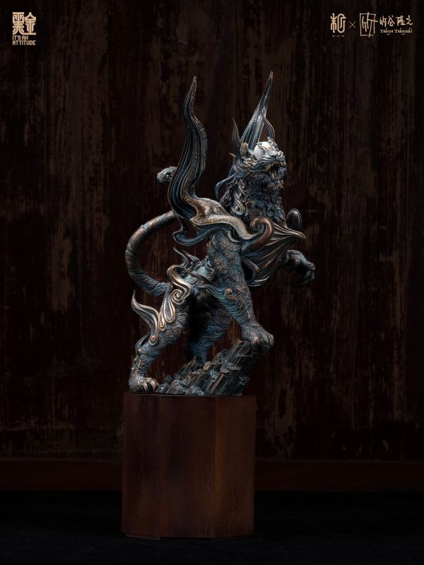 Manas SUM Seal of the Four Gods Byakko Statue