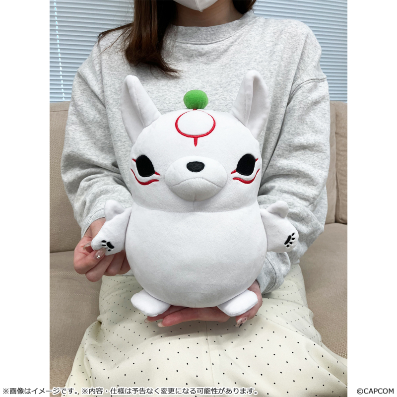 Capcom Okami 20th Anniversary MochiKawa Plush Amaterasu Middle