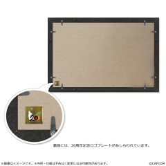 Capcom Okami 20th Anniversary Art Chara Fine Graph with Frame