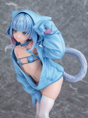 Phat Company virtual illustrator Kanzarin Kanzarin-chan Cat Eared Hoodie Ver. 1/6 Figure