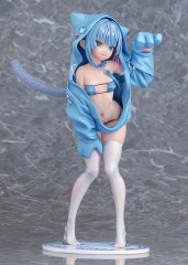 Phat Company virtual illustrator Kanzarin Kanzarin-chan Cat Eared Hoodie Ver. 1/6 Figure