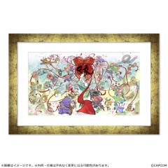 Capcom Okami 20th Anniversary Art Chara Fine Graph with Frame