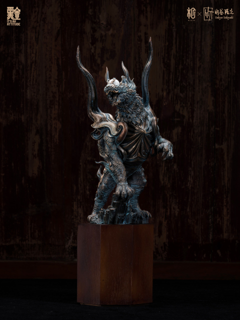 Manas SUM Seal of the Four Gods Byakko Statue