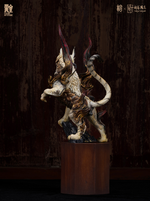 Manas SUM Seal of the Four Gods Byakko Statue