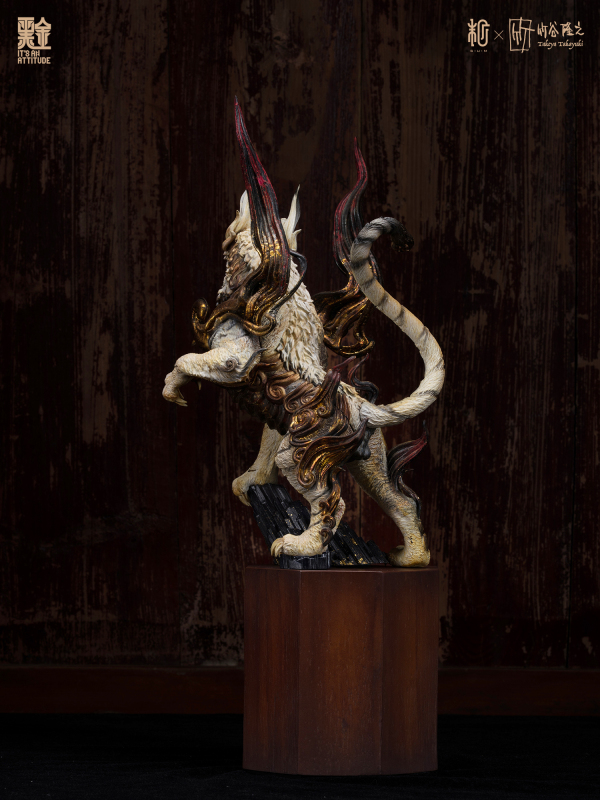 Manas SUM Seal of the Four Gods Byakko Statue