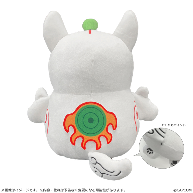 Capcom Okami 20th Anniversary MochiKawa Plush Amaterasu Middle