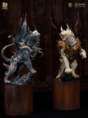 Manas SUM Seal of the Four Gods Byakko Statue