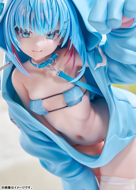 Phat Company virtual illustrator Kanzarin Kanzarin-chan Cat Eared Hoodie Ver. 1/6 Figure