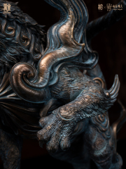 Manas SUM Seal of the Four Gods Byakko Statue