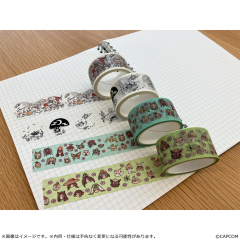 Capcom Okami 20th Anniversary Reproduction Art Project Masking Tape Set