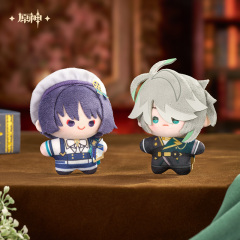 miHoYo Genshin Impact Splendid Banquet Series Q Version Plush Charm Blind Box Full Set