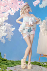Bezlya 2.1 Series 150cm Elisha Makeup No. 1 1/1 Scale Silicone Love Doll
