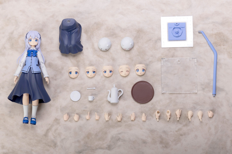 Plum Plafia Is the order a rabbit BLOOM Chino Plastic Model