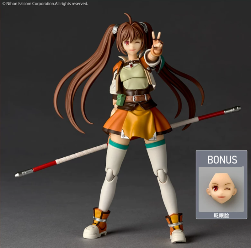 Kaiyodo Revoltech The Legend of Heroes Trails in the Sky SC Estelle Bright Action Figure