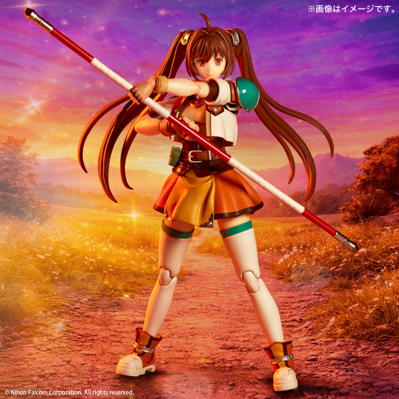 Kaiyodo Revoltech The Legend of Heroes Trails in the Sky SC Estelle Bright Action Figure