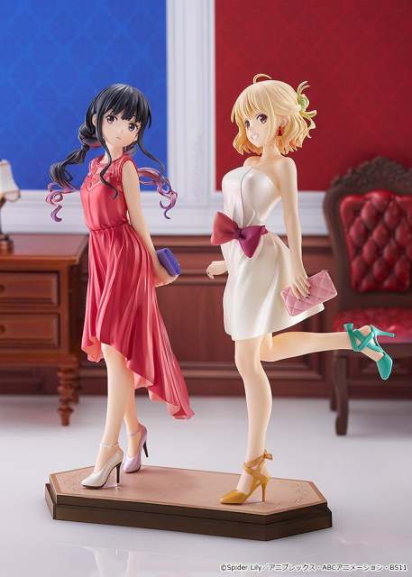 Good Smile Company GSC POP UP PARADE Lycoris Recoil Chisato Nishikigi and Takina Inoue After Party Ver L Size Figure Set