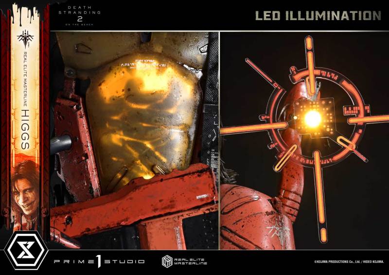 Prime 1 Studio Real Elite Masterline DEATH STRANDING 2 ON THE BEACH Higgs 1/3 Scale Statue REMDS2-02 REMDS2-02DX REMDS2-02DXS