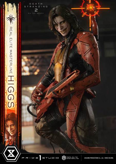 Prime 1 Studio Real Elite Masterline DEATH STRANDING 2 ON THE BEACH Higgs 1/3 Scale Statue REMDS2-02 REMDS2-02DX REMDS2-02DXS