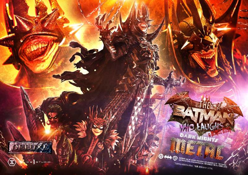 Prime 1 Studio Museum Masterline Dark Nights Death Metal The Batman Who Laughs and Robin King 1/3 Scale Statue MMDCMT-15 MMDCMT-15DX MMDCMT-15DXS