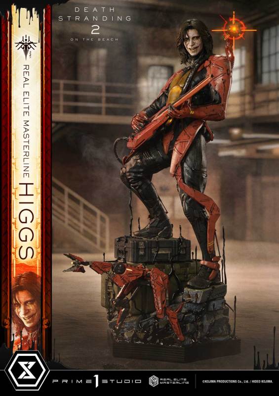 Prime 1 Studio Real Elite Masterline DEATH STRANDING 2 ON THE BEACH Higgs 1/3 Scale Statue REMDS2-02 REMDS2-02DX REMDS2-02DXS