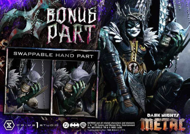 Prime 1 Studio Museum Masterline Dark Nights Death Metal The Batman Who Laughs and Robin King 1/3 Scale Statue MMDCMT-15 MMDCMT-15DX MMDCMT-15DXS