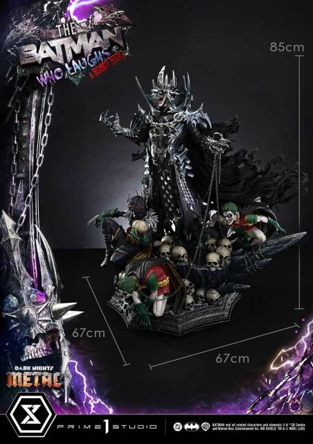 Prime 1 Studio Museum Masterline Dark Nights Death Metal The Batman Who Laughs and Robin King 1/3 Scale Statue MMDCMT-15 MMDCMT-15DX MMDCMT-15DXS