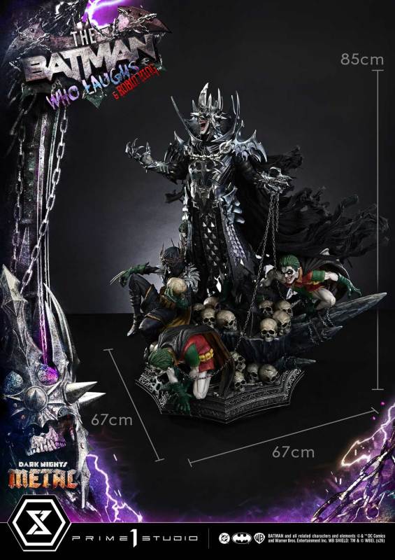 Prime 1 Studio Museum Masterline Dark Nights Death Metal The Batman Who Laughs and Robin King 1/3 Scale Statue MMDCMT-15 MMDCMT-15DX MMDCMT-15DXS